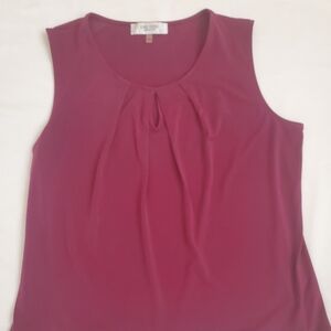 Jones Studio Burgundy Top